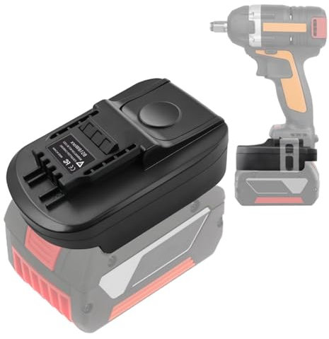 BS18Worx Battery Adapter for Worx 20V Power Tools, Adapter Converter for Bosch Professional 18V for Worx 20V 4-Pin Power Tools