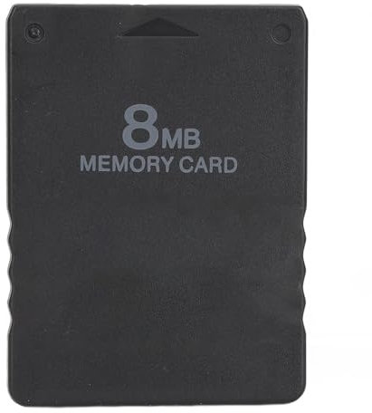 XUMIUZIY Game Console Memory Card, Plug and Play Video Game Card für Flat FMCB V1.966, für PS1/2 -Spiele, Hohe Geschwindigkeit und Stabil für USB -Spiele (8MB)
