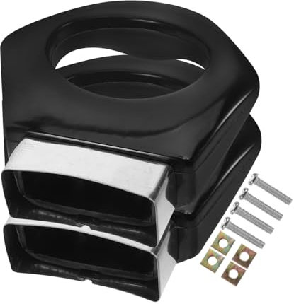 VERDANVERSE 2pezzi Manici Laterali per Manici Rimovibili Anti-scottatura per Pressione e Wok Facile Installazione Compatibili