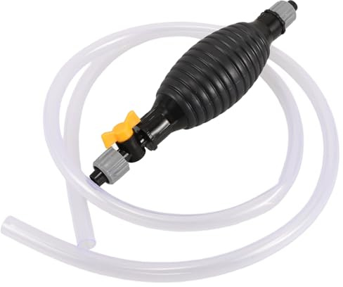 KHBUAB Water Siphon Hand Pump Pvc Portable Rechargeable Gas Pump Multifunctional Use for Emergency Situations Suitable for Water and Gasoline Transfer
