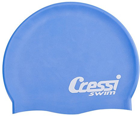 Cressi XDF220210 - Gorro de Baño Infantil, Azul Claro, talla única