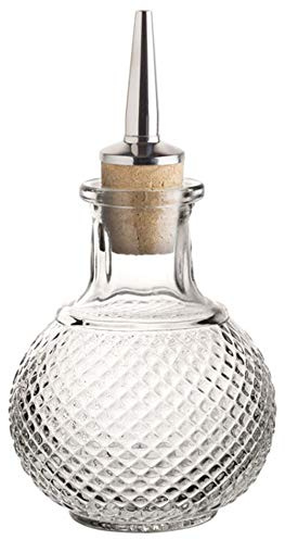 Utopia R90243 Dante Dash Bottle, Bar Accessories, 5.25 oz., 15 cL (Pack of 6)
