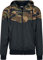 Urban Classics Herren Jacke Pattern Arrow Windrunner TB2106, Gr. Medium (Herstellergröße: M), Mehrfarbig (Black/Wood Camo 00565)