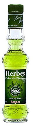 Liqueur de plantes Mallorca Dry Moyá 20cl 38% d'alcool (Hierbas)