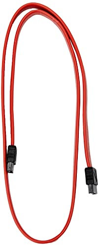 PremiumCord Cable de Datos SATA 1, 5/3, 0 Gbit/s, Color Rojo