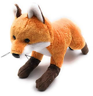 Onwomania Plüschtier Kuscheltier Stoff Tier Fuchs Rotfuchs braun 23 cm