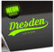 Kiwistar - Autoaufkleber - Dresden Sachsen - Neongrün - 24x8cm - Aufkleber für Auto, Laptop, Fahrrad, LKW, Motorrad mehrfarbig JDM Decal Racing