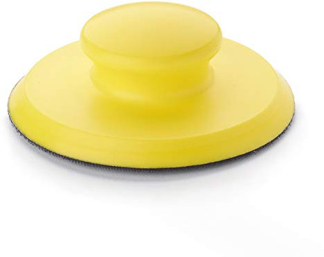 Wabrasive Hand-Schleifklotz Klett-Verschluss rund Schleifpad für Schleifpapier 125mm Klett | geeignet für Schleifarbeiten mit Schleifscheiben 125 Klett