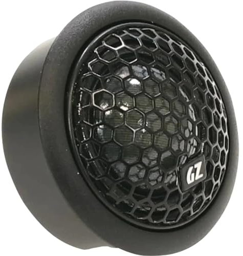 Ground Zero GZUT 28SQ - 2,8 cm Hochtöner-Lautsprecher mit 130 Watt (RMS: 80 Watt)