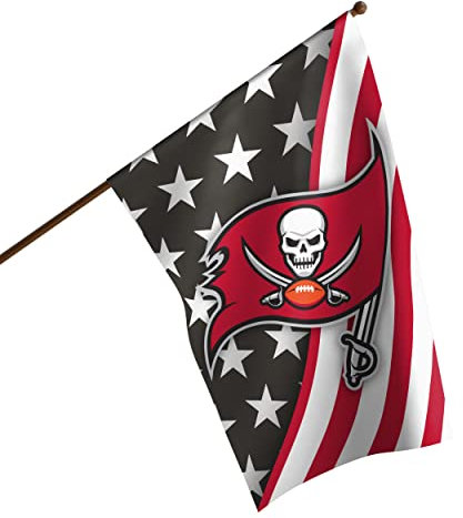 FOCO Tampa Bay Buccaneers NFL Americana Vertikale Flagge