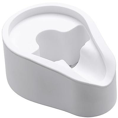 Normcore Porte-filtre en acier inoxydable 304 avec support en silicone pour machines à expresso de 58 mm, blanc