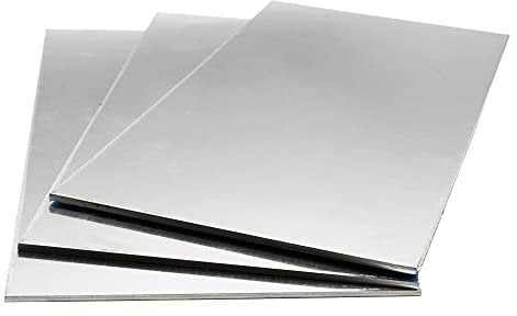 The Mesh Company Metal Sheet Plate: Aluminium, Mild Steel, 304 Stainless & Alu Checker Sheet Metal | 0.5mm to 3mm Thickness (5mm Aluminium 500 x 1000mm)