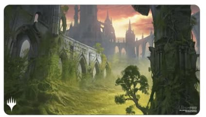 Ultra Pro - Magic - The Gathering - Ravnica Remastered - Spielmatte Gruul Clans Stomping Ground (60 x 34 cm)