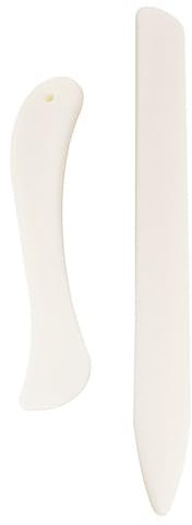 ZEACCT Knochen-Ordner-Werkzeuge, Origami-Herstellungsset, Punkte-Werkzeuge, Knochen-Ordner, Leder-Papier-Ordner-Set, Knochen-Ordner, Scorer-Ordner, geeignet für Selbstgemachte Lederpolitur, Bücher