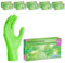 ARNOMED® Guanti nitrile XS Verde [1000 pezzi] - Guanti monouso senza polvere e lattice - Guanti plastica usa e getta dermanytril - Per cucina, pulizia casa, alimenti e tattoo XS, S, M, L, XL