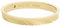 Fossil Damen-Edelstahlband Ringe, 5, Senfgold