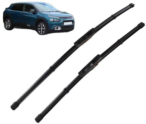 LJWAN Escobilla Limpiaparabrisas para Citroen C4 Cactus 2014-2023 26+18(LHD), Coche Parabrisas Limpiaparabrisas Delantero Ventan Escobillas Autopartes