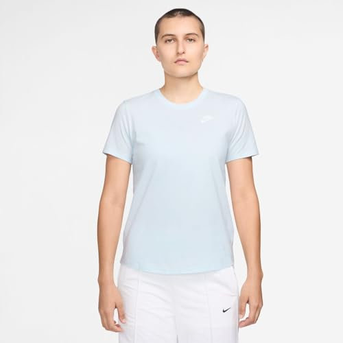 Nike Club T-Shirt pour Femme Blue Tint L