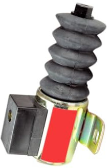 Congparts RP2308B RP-2308 Stopp-Magnetspule, 24 V, kompatibel mit Murphy Holzspaltern, kompatibel mit Holzhäckslern, Schiffsmotoren, Dieselmotoren