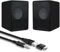 INGONEON Small PC Speakers,Computer Speakers, Mini Laptop Speaker USB Powered 3.5mm Aux Speaker for PC,Laptop,Tablet 4 diaphragms and Deep Bass