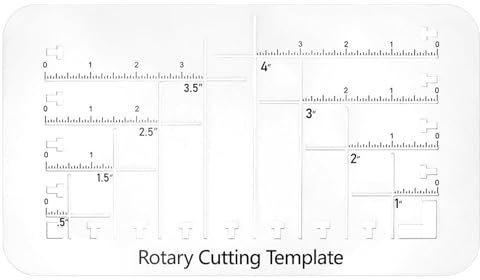 Acryl-Nähschablonen, handgefertigte Beuteltasche, Geldbörsenmacher-Lineal, einfach zu bedienende Waage, tragbares Material, klare Farbe, für Mutter, Frauen, Projekte