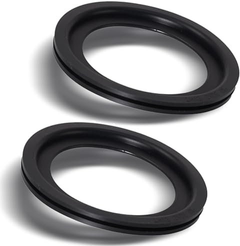 385311658 Lot de 2 joints de toilette en caoutchouc pour toilettes de véhicule récréatif compatibles avec les séries Dometic 300 310 320