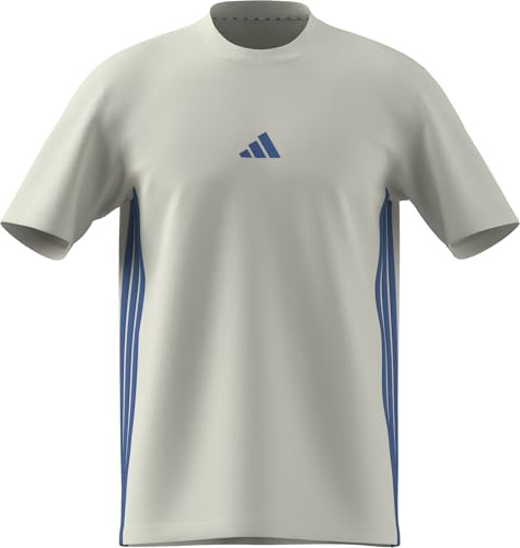 Adidas Herren Essential Three Stripes Single Jersey Tee