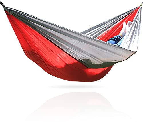 Outdoor Camping Hammock Parachute Cloth 260 * 140 Single Camping Hammock Swing Chair