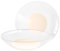 Niidor Cache-tétons Auto-adhésif Réutilisables en Silicone Cache Tetons Femme Invisibles Couvre Mamelon Seins étanches Protège-tétons Nipple Cover (Crème,8CM)