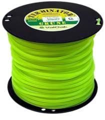 Valoak Filo Decespugliatore Quadro 4,0 mm Bobina 2 kg – Filo Professionale in Nylon ad Alta Resistenza | Sezione Quadrata per Taglio Potente | Made in Italy