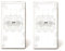 20 Taschentücher (2x 10) Taschentücher Mann und Frau silber / Hochzeit / Freudentränen