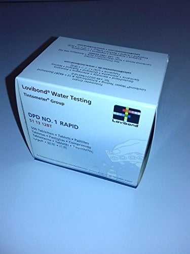 Lovibond - DPD Nr. 1 Schnelltest für freigesetztes Chlor für manuelle Tests 500 Stück