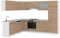 Vicco Eckküche R-Line, Sonoma, 227 x 287 cm, AP Marmor