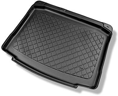 Mossa - Kofferraumwanne kompatibel mit Skoda Karoq SUV (11.2017- ) - Kofferraummatte rutschfest Schutzmatte - G1