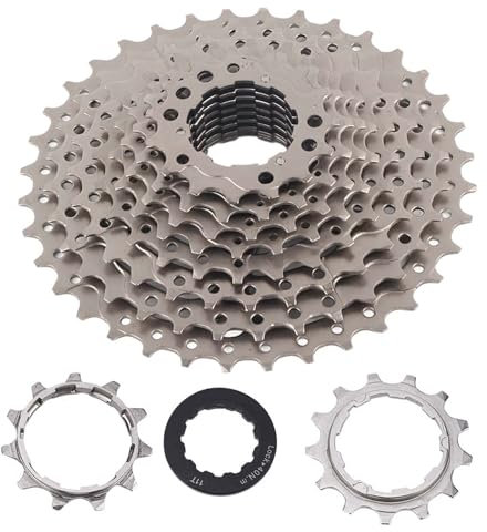 Fahrrad Kassetten, 9-12 Fach 32/36/42/46T Mountainbike Freilauf Kassetten Kettenrad für Rennrad Mountainbike(10 Fach 11-36T)