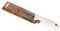 QUTTIN 104831 Couteau de cuisine bio, blanc, 20 cm