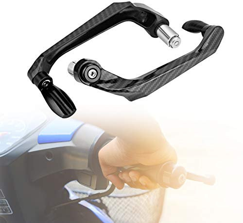 Lenker Bremskupplungshebel Handschutz Protector, 22 mm 7/8 Universal-Lenkerschutz, Motorradbremsschutz, Motorradbremskupplung, passend für Motorräder, Elektroautos, Mountainbikes(Schwarz)