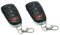 1/2 Pz Telecomando universale per clonazione del cancello della porta del garage con portachiavi 433MHZ 4 canali telecomando wireless a lunga distanza