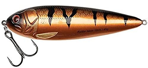 Abu Garcia Rattlin' Atom Hard Bait Angelköder – extra laute Rassel und scharfer Drillingshaken