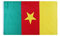 Stormflag Kamerun-Flaggen, 90 x 150 cm, Polyester und doppelt genäht