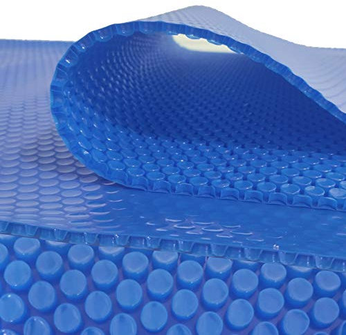 Manta térmica Piscina Acuabubble 800 micras I Ancho 5 MT -Personaliza tú el Largo I Más Duradera y de Alta eficiencia energética I Fabricada en Europa I Ahorro: No precisa Refuerzos en perímetro
