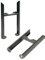 Ultraheat Tubularo Anthracite 3 Column Feet (Pair)