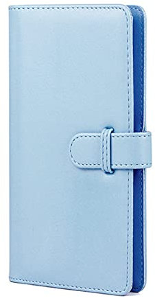 Fotoalbum für Fujifilm Instax Square Filmkamera Album SQ40 SQ6 SQ1 SQ20 SQ10 Share SP-3 Bilderhalter 80 Taschen (Blau)