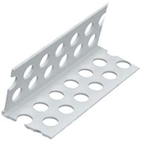 10 Stab PVC-Kantenprofil 25 mm 90° 250 cm = 25 m Eckprofil Kantenschutz Spachtelprofil Trockenbau Trockenbauprofil