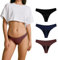 SHARICCA Perioden Unterwäsche Thongs Unterhosen Absorbierend Menstruation Sporty Unterwäsche für die Mädchen Periode 3er Pack (Mehrfarbig-06, XL)