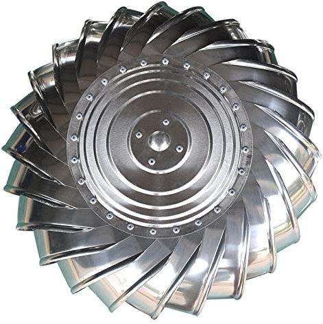 Acero Inoxidable Sombrero De Chimenea, Sombrero Extractor De Humos Giratorio,Giratorio Extractor De Humo Pivotantes,Chimeneas Estufa De Acero Inoxidable Sombrero Eolico ( Size : 150mm/5.91in )
