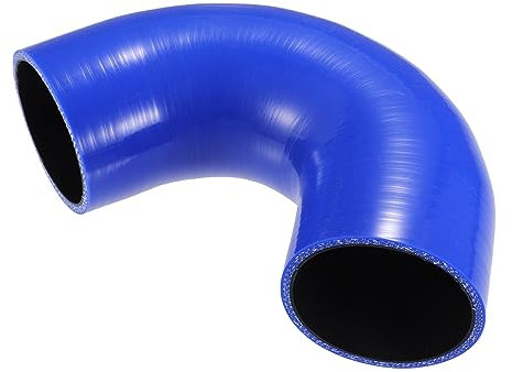 QUARKZMAN Universale 70mm 2.76 ID 135 Grado Auto Accoppiatore Silicone Tubo Blu