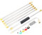 SUDEG Pressure Washer Extension Wand,4000 PSI Gutter Cleaning Tools Extension Wand, Power Washer Replacement Lance with 5 Spray Nozzle Tips, 1/4 Quick Connect
