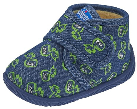 Chicco, Hausschuhe für Jungen, Perfekt für Zuhause und den Kindergarten, Bequem, Flexibel, Atmungsaktiv und Leicht, Jungenschuhe, Bunt, Entworfen in Italien