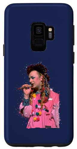 Hülle für Galaxy S9 TV Times Boy George 80er Jahre Partikeleffekt
